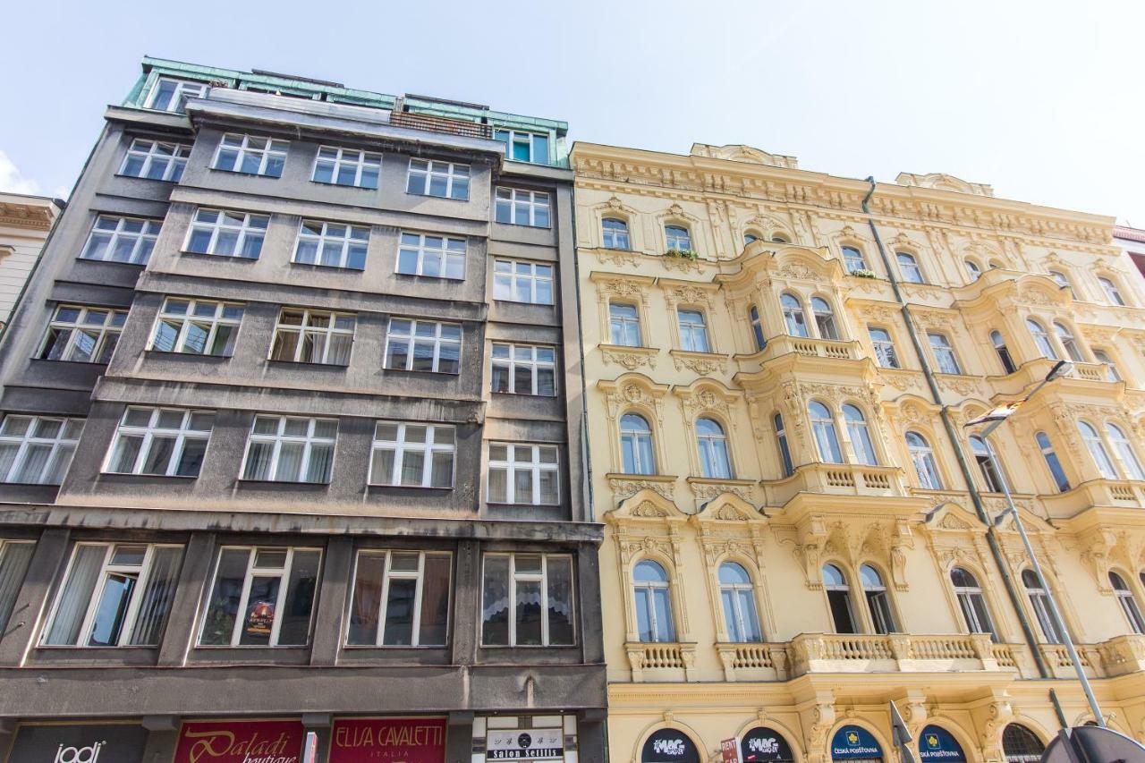 Sunny Central Apartment On Wenceslas Square By Easybnb Praha Eksteriør bilde
